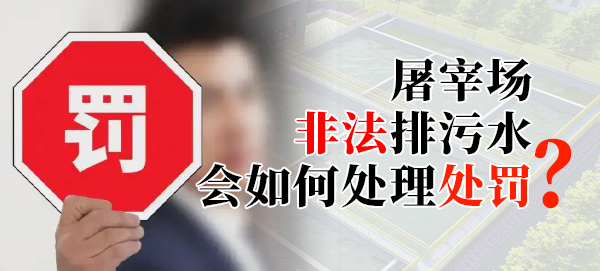 食品屠宰場非法排污水怎么處理呢?