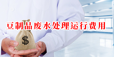 豆制品廢水處理運行費用是多少？