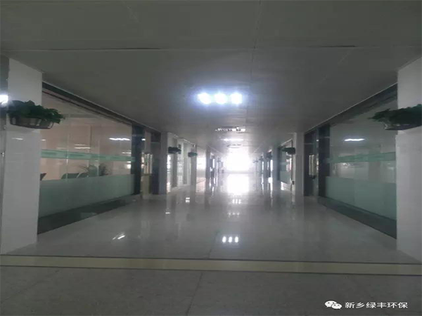 綠豐環保辦公室過道